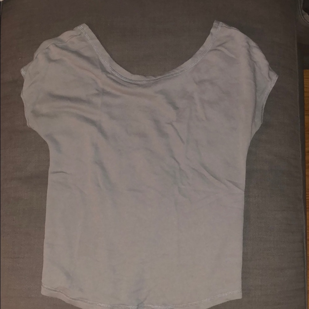 Aerie scoop back shirt